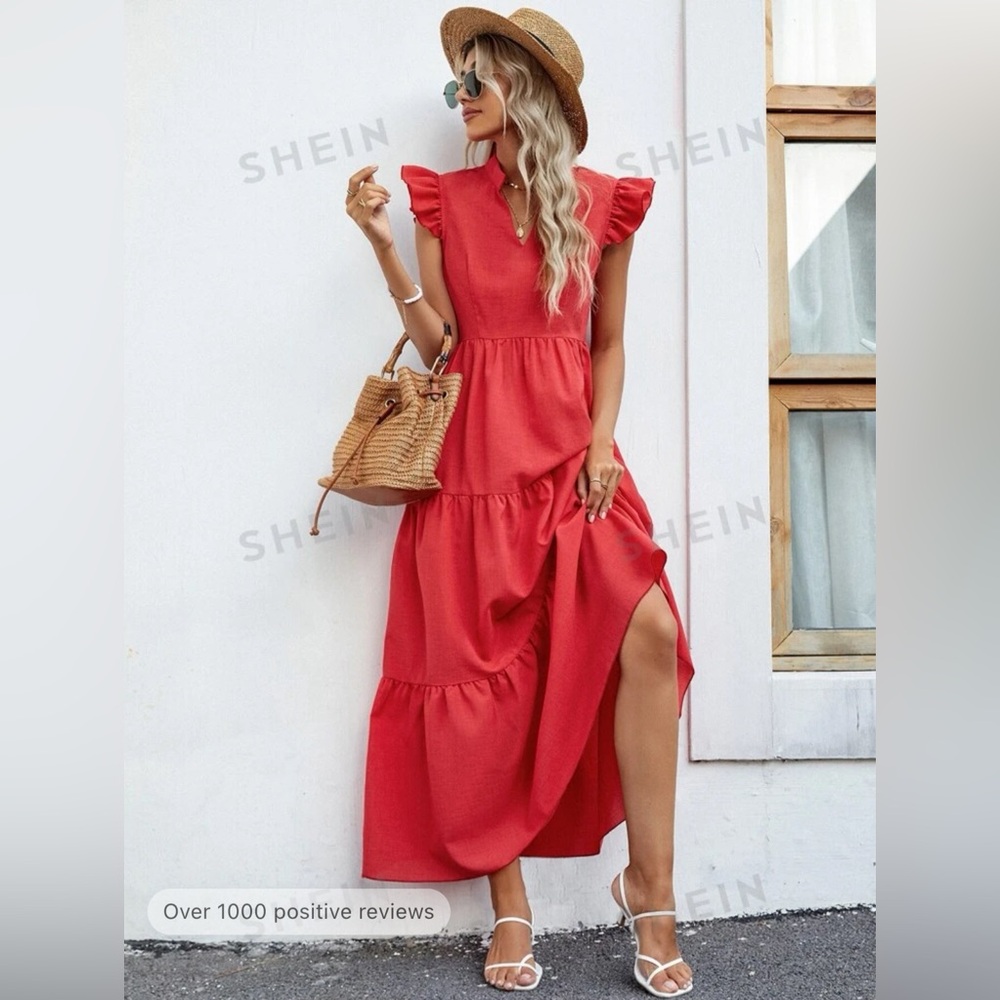 Red Maxi Dress